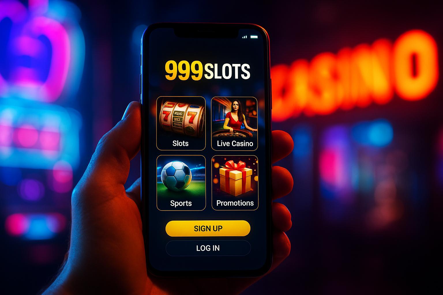Baixar o 999SLOTS Cassino App