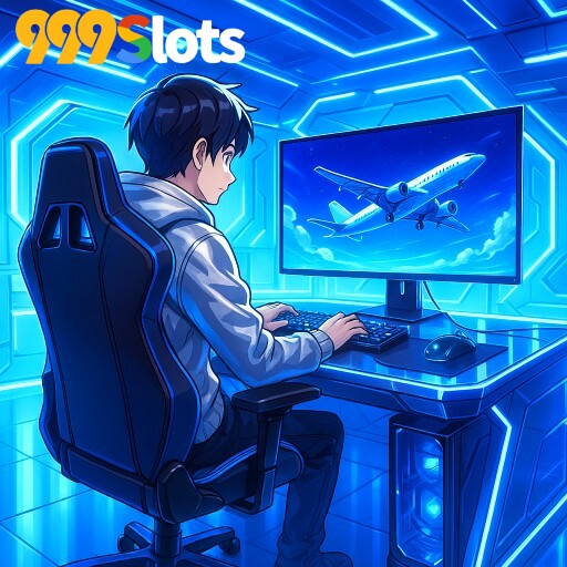 Imagem promocional da 999SLOTS mostrando a plataforma e suas vantagens
