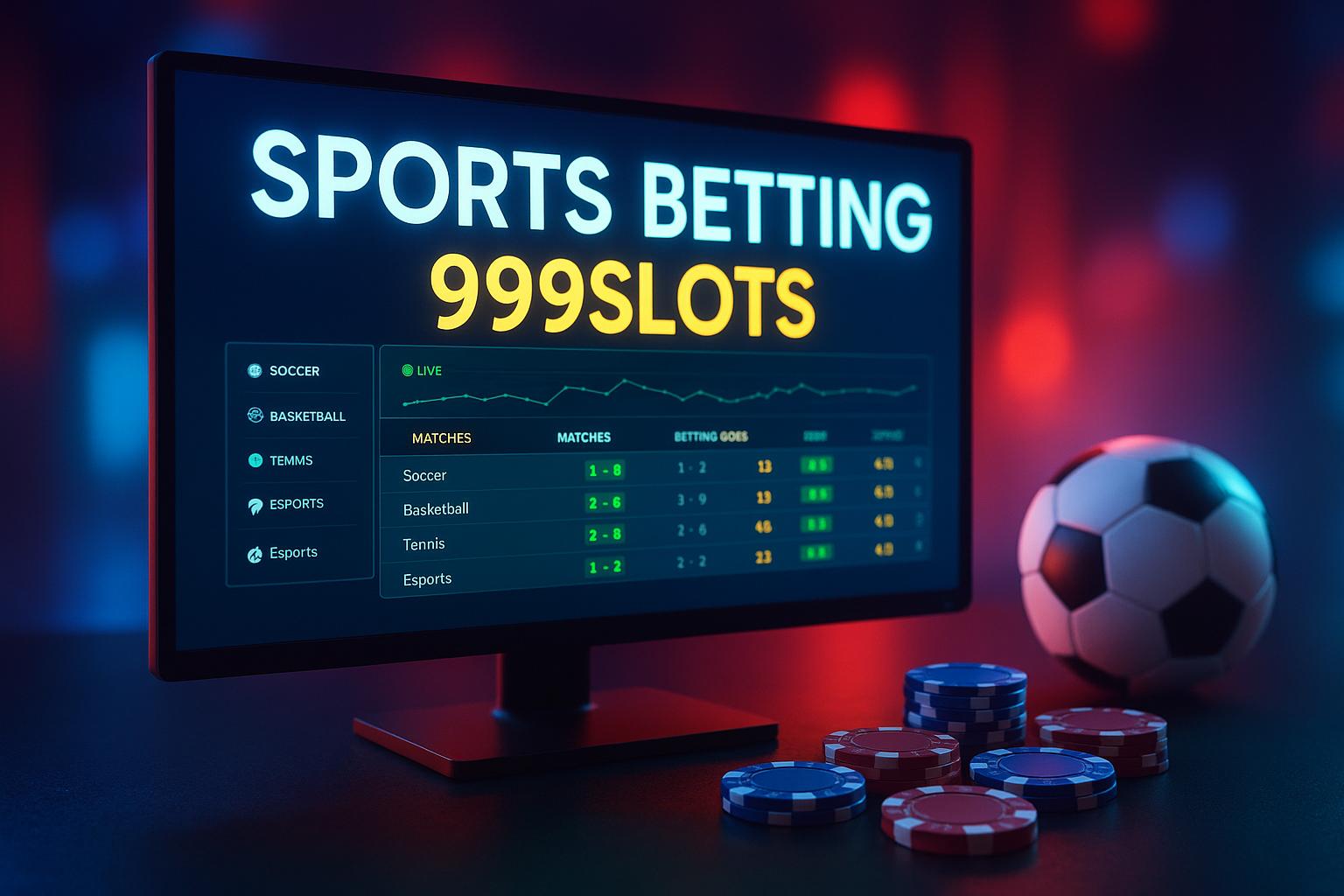 Apostas esportivas no cassino online 999SLOTS