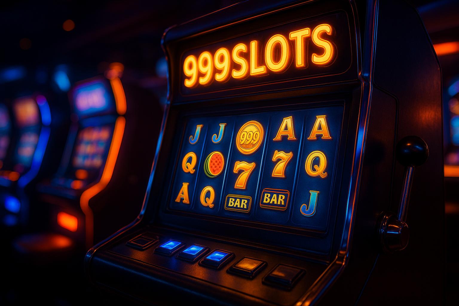 Explore o mundo das slot machines no 999SLOTS Casino